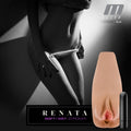 M Elite Soft and Wet Renata - Tan Vibrating Vagina Stroker
