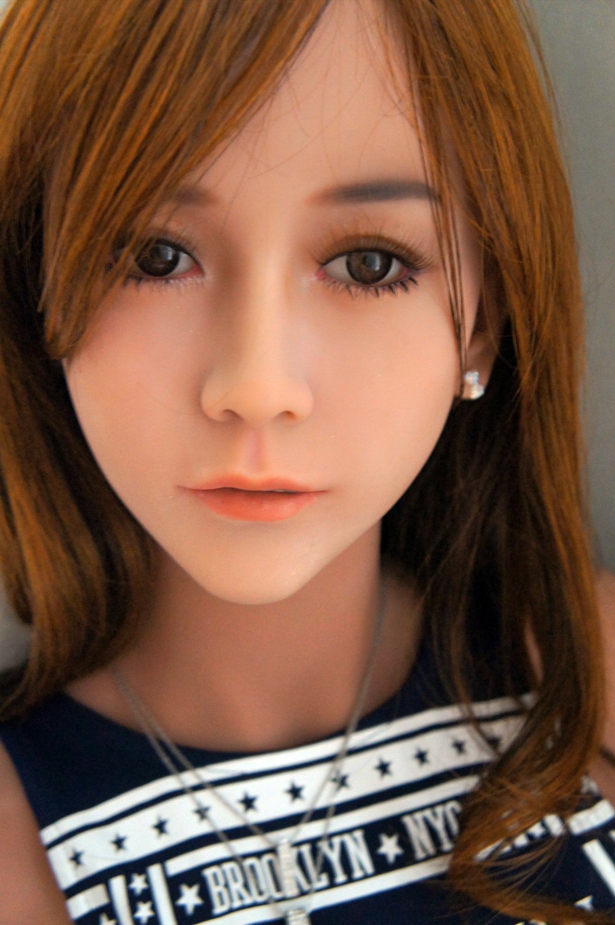 Tera 156cm tall Brunette Asian sex doll with medium skin tone B75 x W58 x H79cm