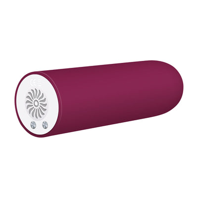 Evolved Mighty Thick - Burgundy  9 cm USB Rechargeable Bullet
