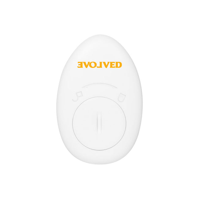 Evolved Creamsicle - Orange 8.7 cm USB Rechargeable Stimulator with Wireless Remote