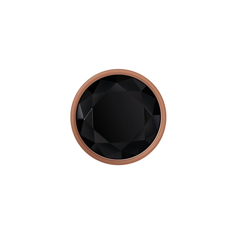 Gender X GOLD DIGGER Small Butt Plug with Black Gem Base