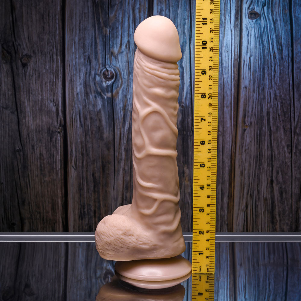 Gender X FLEXSKIN POSEABLE TRUE FEEL Dildo - 25cm Light Skin