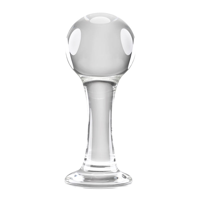 Gender X THE BALLER - Glass 11 cm Anal Plug