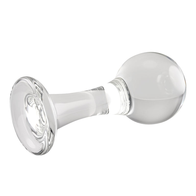 Gender X THE BALLER - Glass 11 cm Anal Plug