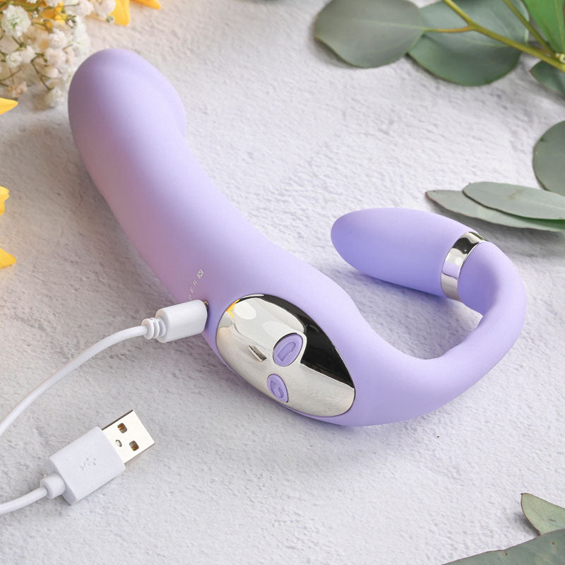 Gender X ORGASMIC ORCHID Vibrator - Purple