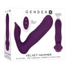 Gender X VELVET HAMMER Wearable Vibrator - Purple