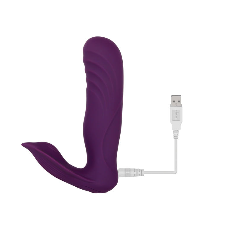 Gender X VELVET HAMMER Wearable Vibrator - Purple
