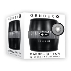Gender X BARREL OF FUN -  USB Rechargeable Stroker