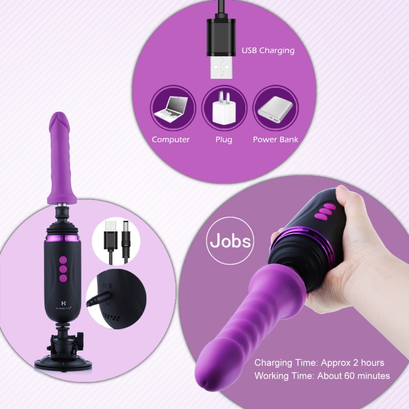 Buy Hismith HS19 Portable Sex Machines direct in Australia from Shhh Online Adult Toy Store