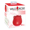 Wild Rose Clit Suction Vibrator - Red