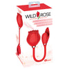 Wild Rose Suction & Bullet Vibrator - Red