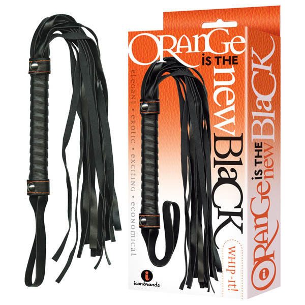 Orange Is The New Black - Whip-it! - Black Flogger