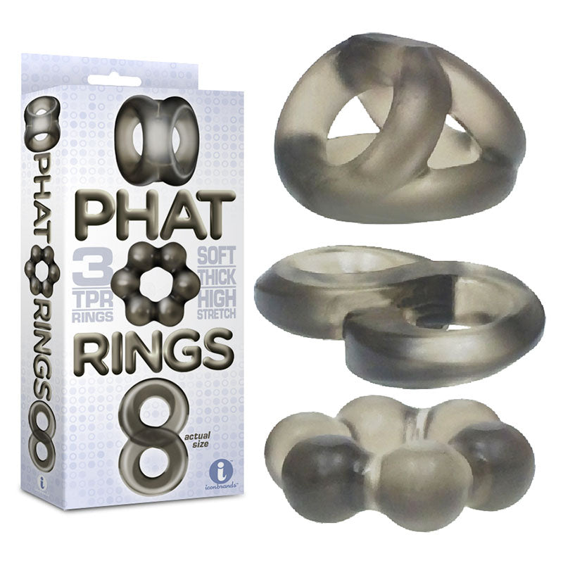 The 9's Phat Rings 3 Pack