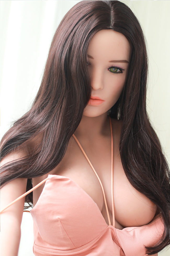 Tess vers.2 150cm tall Brunette sex doll with medium skin tone B71 x W51 x H81cm