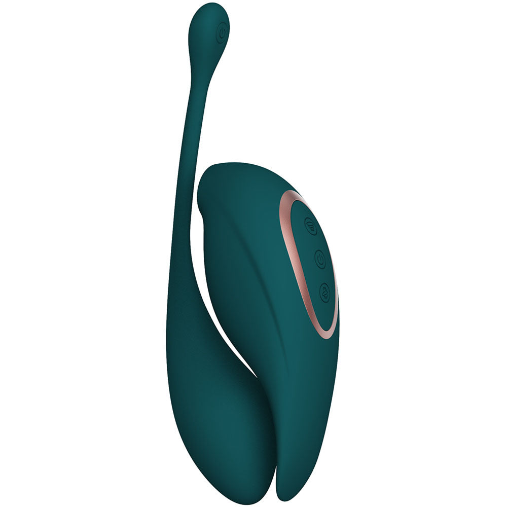 Twitch 2 Clit Stimulator and Vibrating Egg - Green