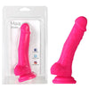 Maia 8 inch Realistic Silicone Dong - Pink