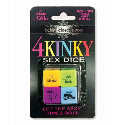Behind Closed Doors - 4 Kinky Adult Sex Dice Game