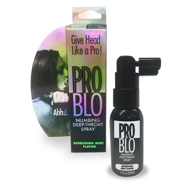 Pro Blow Deep-Throat Spray - Mint Flavoured Deep Throat Spray