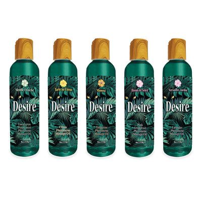 Desire Pheromone Massage Oil - 118ml Eucalyptus Peppermint