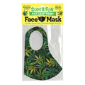 Super Fun Face Mask - Pot Leaf - Novelty Face Mask