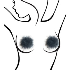 Sexy AF Nipple Couture - Marabou Reuseable Nipple Pasties