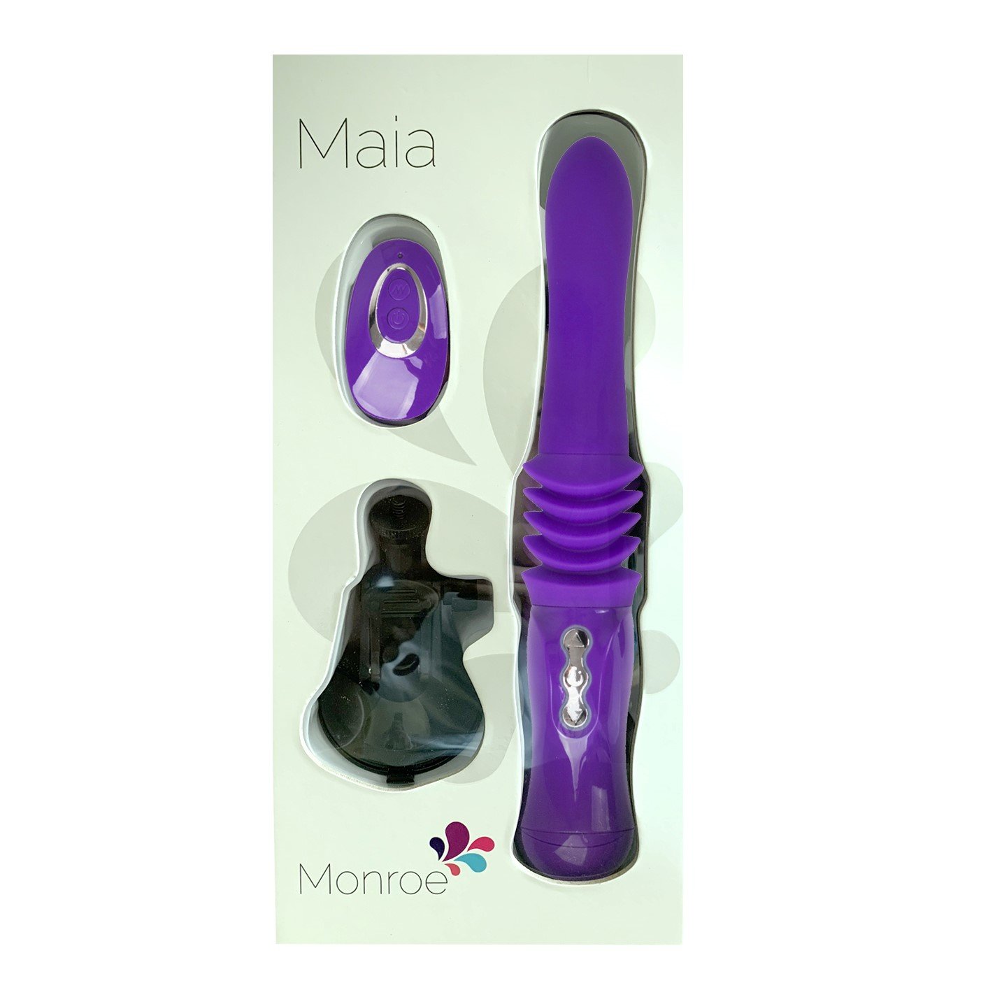 Maia Monroe Thrusting Positionable Vibrator