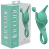 LoveLine Lily 10 Speed Flicking Finger Sleeve Silicone Vibrator - Green
