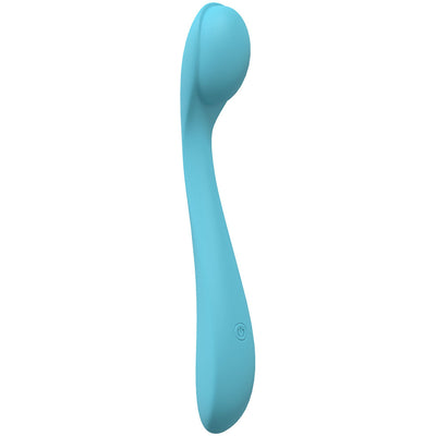 LOVELINE Juicy Flexible Bendable Silicone Vibrator - Blue