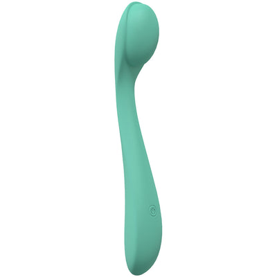 LOVELINE Juicy Flexible Bendable Silicone Vibrator - Green
