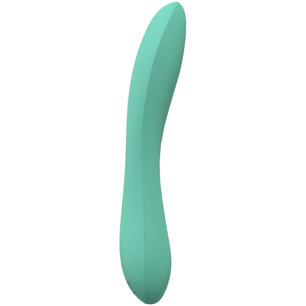 LOVELINE Lust 10 Speed Curved Flexible Vibrator - Green