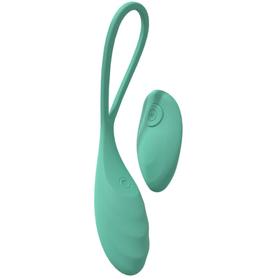 LOVELINE Passion 10 Speed Remote Control Wearable Vibrating Egg - Green