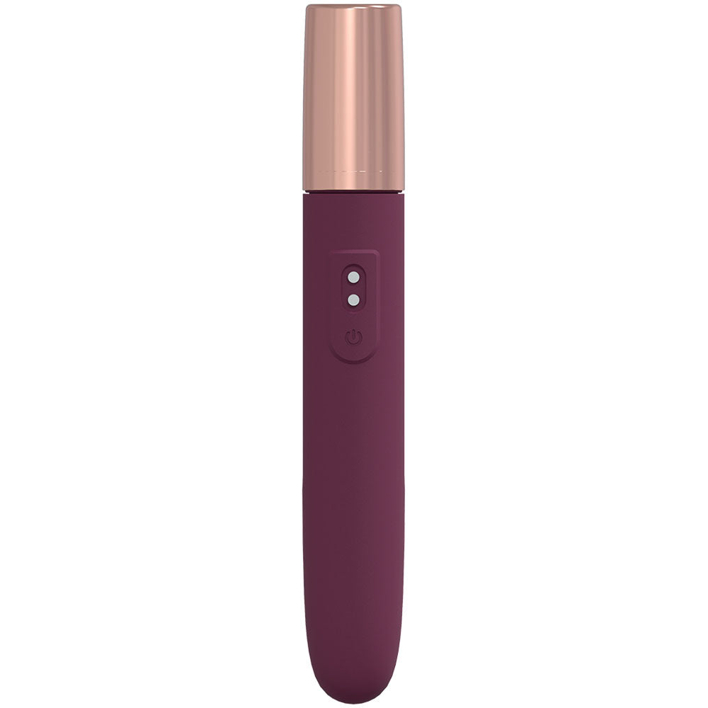 LOVELINE The Traveller Silicone Discreet Vibe - Burgundy
