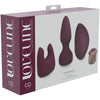 Loveline ULTIMATE Kit interchangeable Bullet Vibe Set - Burgundy