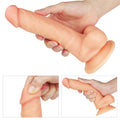 The Ultra Soft Dude 20cm Realistic Skin Vaginal Dildo