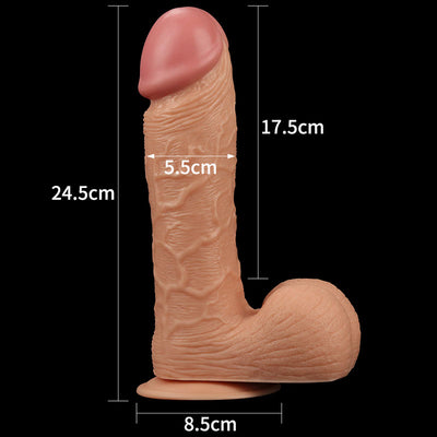 King Size 23cm The REALISTIC DILDO with Balls