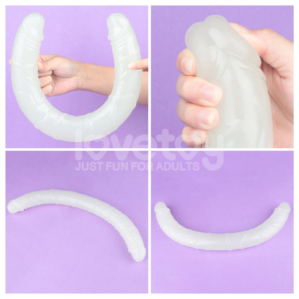 Lumino Play 18.5'' Glow in the Dark Double Ender Dildo