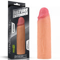 Nature Extender 2.5 cm (1'') Silicone Penis Extender Sleeve