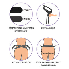 Ingen Easy Strap-On Harness with Studs