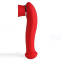 Maia Destiny - USB Rechargeable Suction Fluttering Tongue Vibrator Wand RED