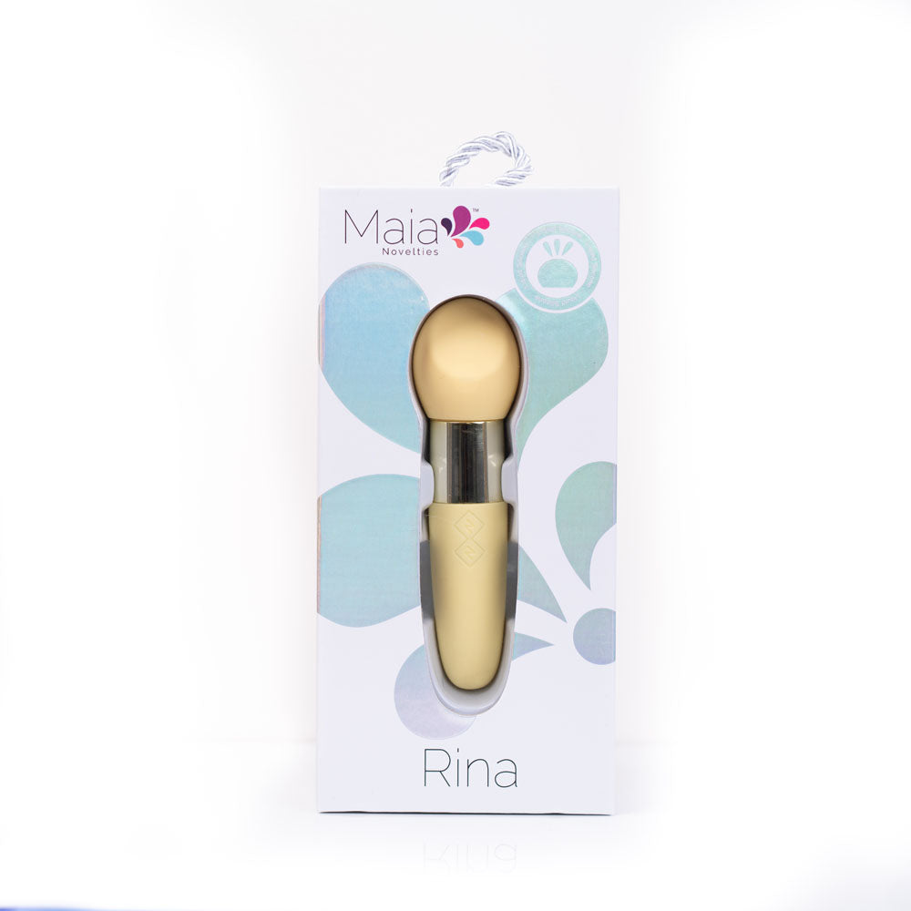 Maia RINA Dual Motor Mini Wand - Yellow