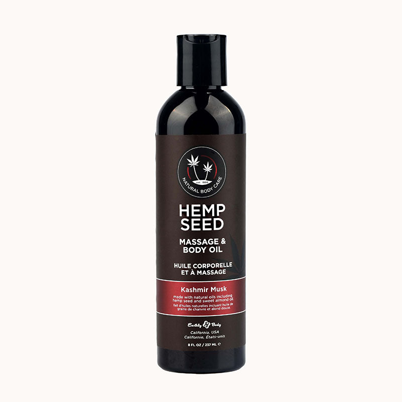 Hemp Seed Massage & Body Oil - Kashmir Musk 237 ml