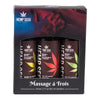 Hemp Seed Massage A Trois - 3 x 60ml pack