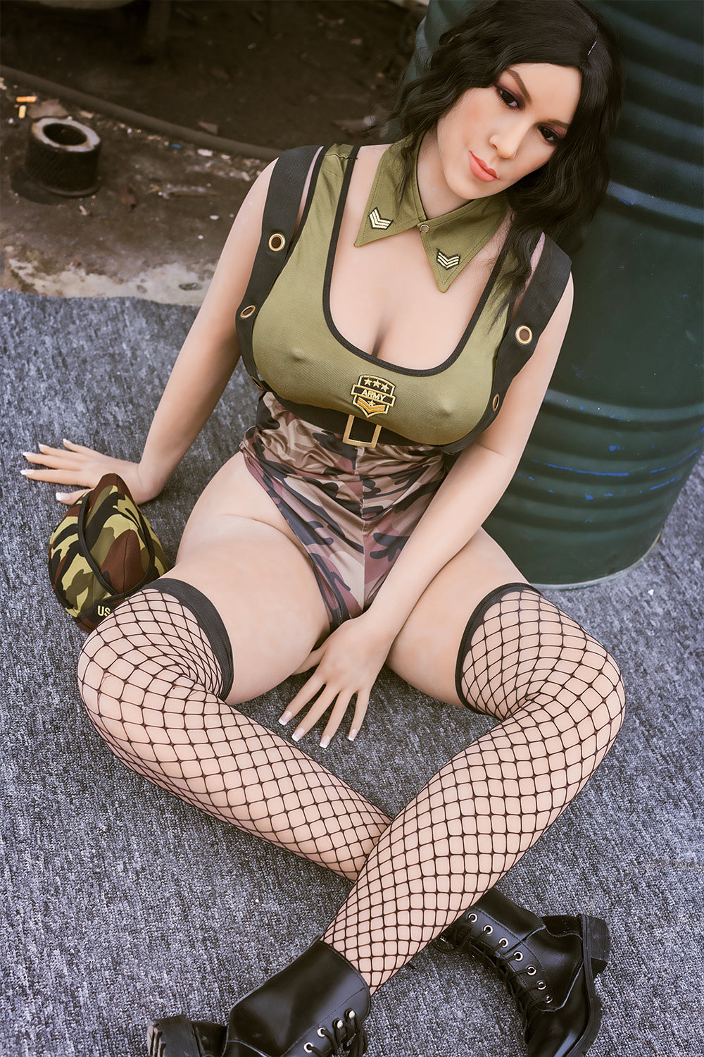 Hedy 172cm tall Brunette sex doll with medium skin tone B90 x W58 x H100 cm