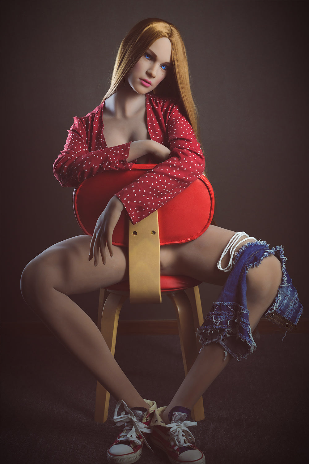 Kaya 164cm tall L. Brunette sex doll with medium skin B90 x W59 x H88