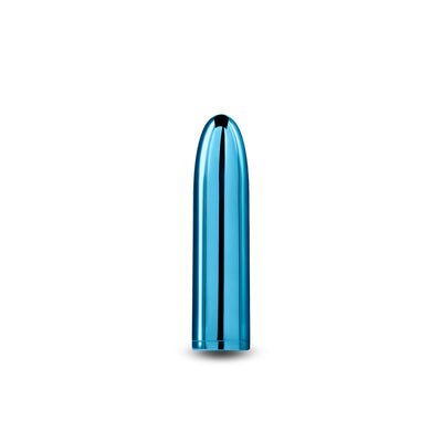 Chroma Petite 8.7 cm USB Rechargeable Bullet Vibrator - BLUE