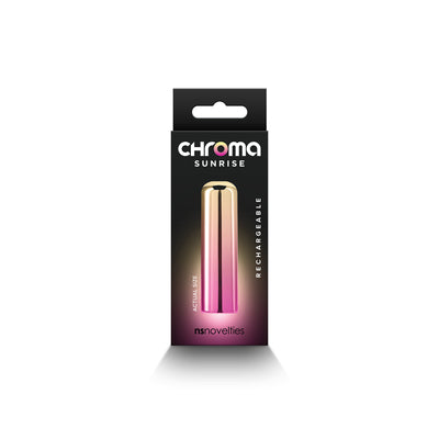 Chroma Sunrise 6.8 cm USB Rechargeable Slimline Bullet Vibrator - SMALL