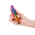 Chroma Rainbow 13.8 cm USB Rechargeable Slimline Vibrator - LARGE
