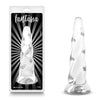Fantasia Siren Tapered Translucent Anal Dildo - Clear