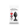 Glams Xchange Round Butt Plug with interchangeable Gem Inserts - Small