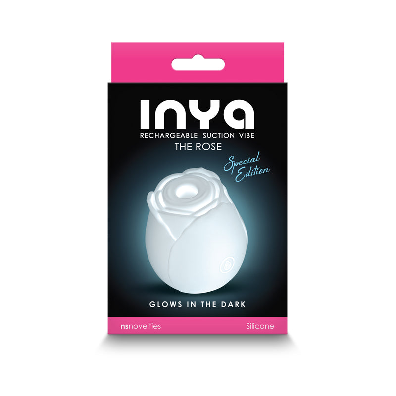 INYA The Rose Clit Sucking Air Pulse Stimulator Vibe - Glow in Dark